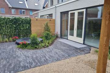 Aanleg tuin Weesp