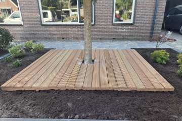 Aanleg tuin Noordscheschut