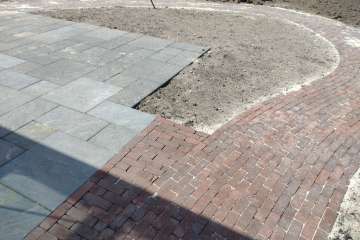 Aanleg tuin Nieuw Balinge