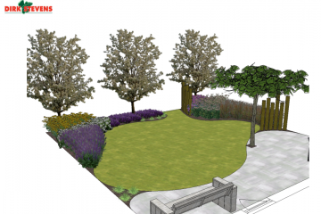 Aanleg tuin Hoogeveen