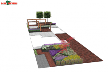 Aanleg tuin Hoogeveen