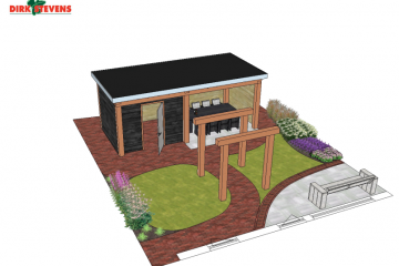 Aanleg tuin Hoogeveen