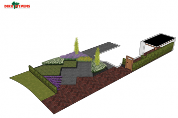 Aanleg tuin Emmen