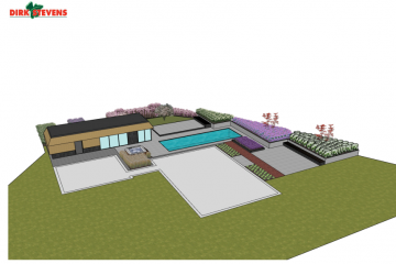 Aanleg tuin Westerbork