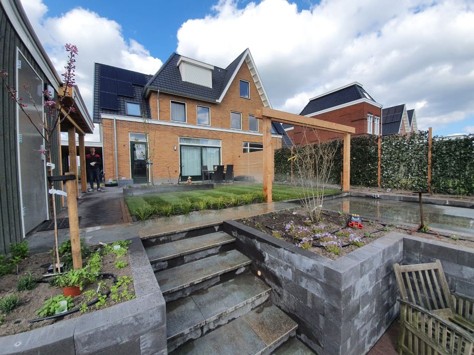 Tuin laten aanleggen